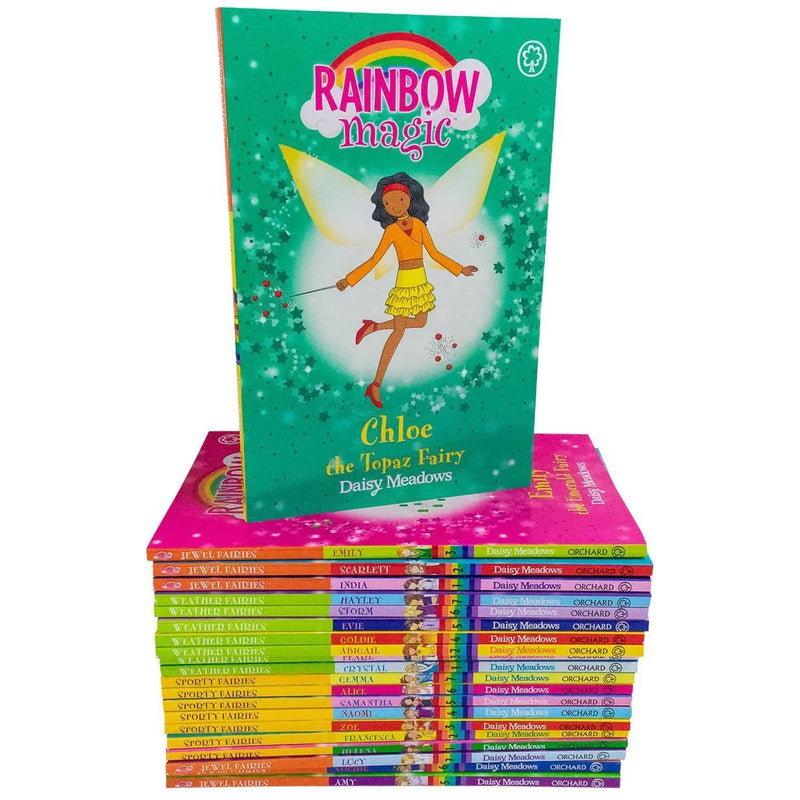 A Year of Rainbow Magic Boxed Collection - 52 Books Paperback NEW - The Book Bundle