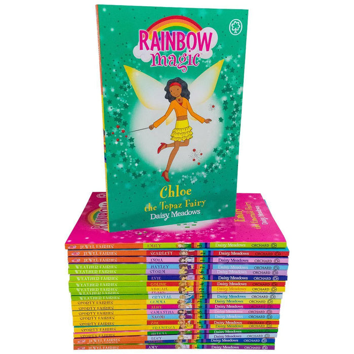 A Year of Rainbow Magic Boxed Collection - 52 Books Paperback NEW - The Book Bundle