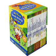 Reading Ladder Read-Along Library 30-book set featuring Flat Stanley stories in paperback, ideal for young readers.