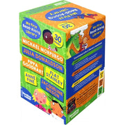 Set of 30 paperback Reading Ladder Read-Along Library books including Flat Stanley stories from Oxford University Press with colorful covers.