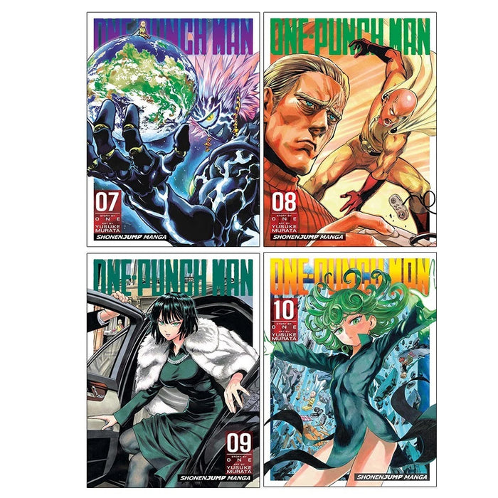 MISSING-One-Punch Man Volume 7-10 Collection 4 Books Set (Series 2)ORDER- Volume-6 - The Book Bundle