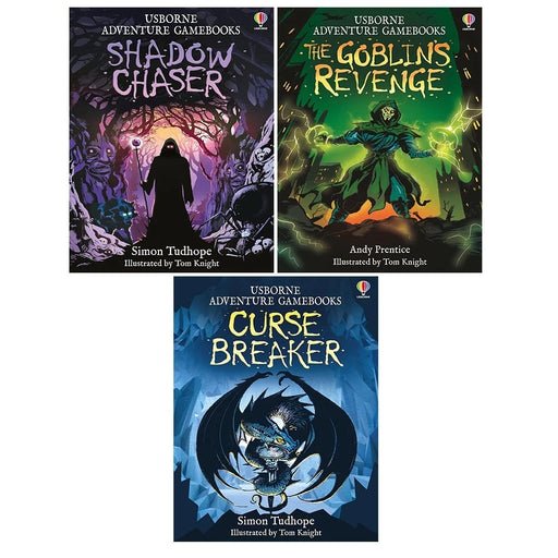 MISSING-Adventure Gamebooks 3 Books  Set (Shadow Chaser, Curse Breaker, The Goblin's Revenge)ORDER- League of Thieves - The Book Bundle