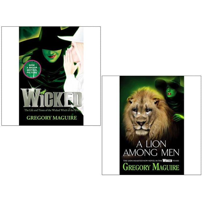 Gregory Maguire Wicked Years 2 Books Collection Set( Wicked,A Lion Among Men)