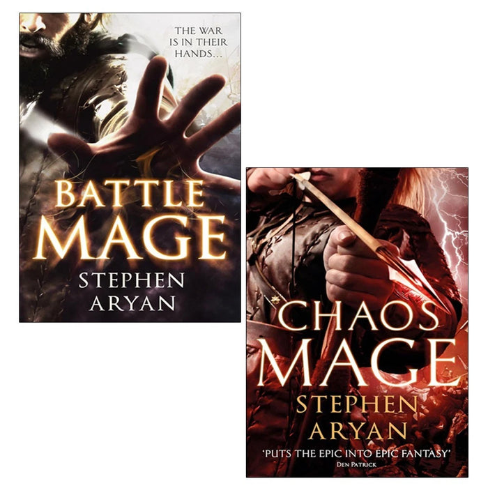 Age of Darkness 2 Books Collection Set by Stephen Aryan( Battlemage, Chaosmage)