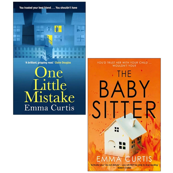 Emma Curtis 2 Books Collection Set (The Babysitter & One Little Mistake)