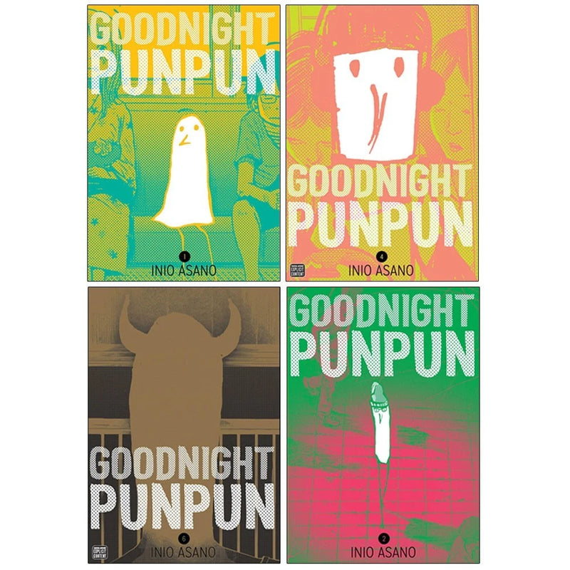 Goodnight Punpun Series (Volume 1,2,4,6) Collection 4 Books Set by Inio Asano(Goodnight Punpun Vol. 1, Vol 2, Vol 4 & Vol 6) - The Book Bundle