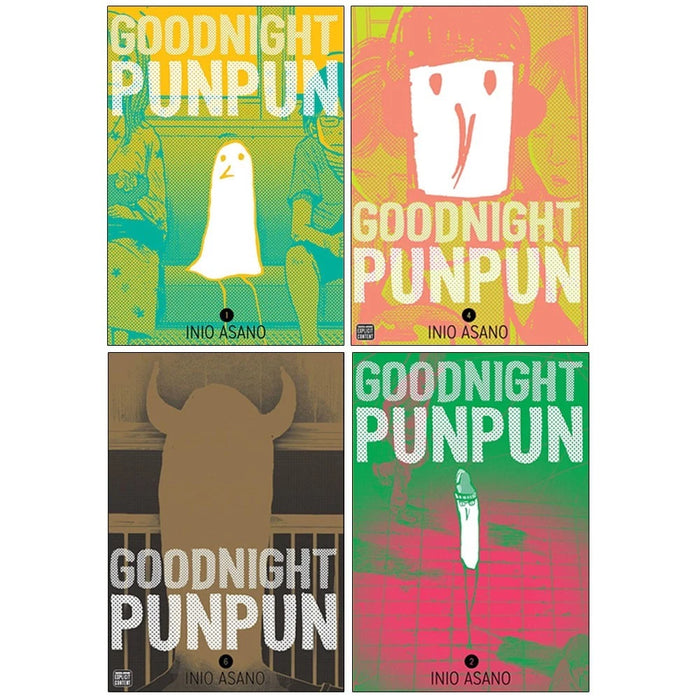 Goodnight Punpun Series (Volume 1,2,4,6) Collection 4 Books Set by Inio Asano(Goodnight Punpun Vol. 1, Vol 2, Vol 4 & Vol 6)