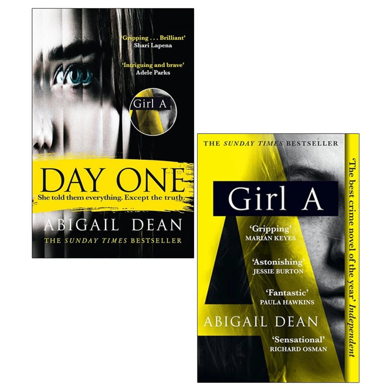 Girl A & Day One 2 Books Collection Set by Abigail Dean - Fiction - Paperback