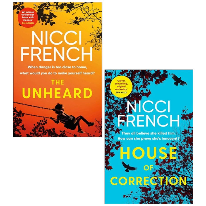 Nicci French 2 Books Collection  Set (The Unheard, House of Correction)