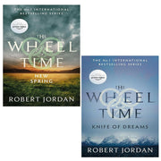 Wheel of Time Series 2 Books Set by Robert Jordan( Knife Of Dreams, New Spring) - The Book Bundle