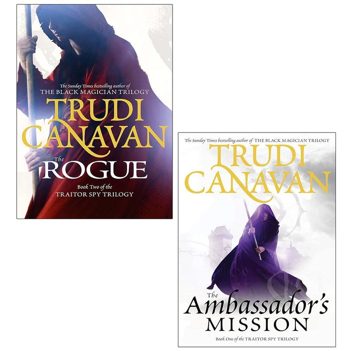 Traitor Spy Trilogy 2 Books Collection Set by Trudi Canavan (Rogue & Ambassador's Mission)