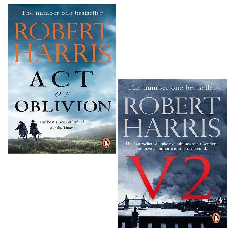 Robert Harris Collection 2 Books Set (V2, Act of Oblivion) - The Book Bundle