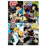 Share Demon Slayer Kimetsu no Yaiba 4 Books Set by Koyoharu Gotouge (Vol. 1,2,3,5) - The Book Bundle