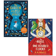 A M Howell 2 Books Collection Set (Garden of Lost Secrets, House of One Hundred) - The Book Bundle