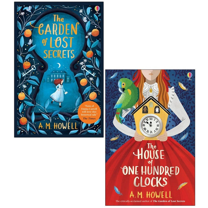 A M Howell 2 Books Collection Set (Garden of Lost Secrets, House of One Hundred)
