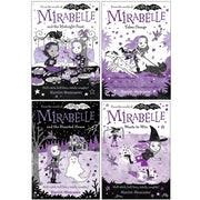 Harriet Muncaster Mirabelle Collection 4 Books Set (Takes Charge, Wants to Win,Haunted House,Midnight Feast) - The Book Bundle