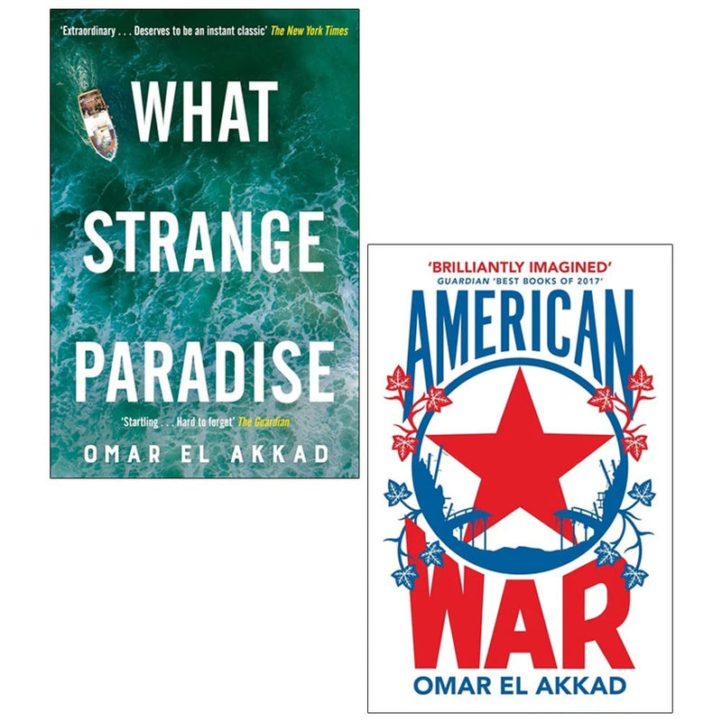 Omar El Akkad 2 Books Collection Set(What Strange Paradise & American War) - The Book Bundle