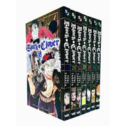 Seven-book Black Clover manga collection by Yuki Tabata, featuring volumes 24, 25, 26, 28, 29, 30, and 31 from VIZ Media.