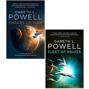 Embers of War Series 2 Books Collection Set By Gareth L. Powell(Embers of War & Fleet of Knives) - The Book Bundle