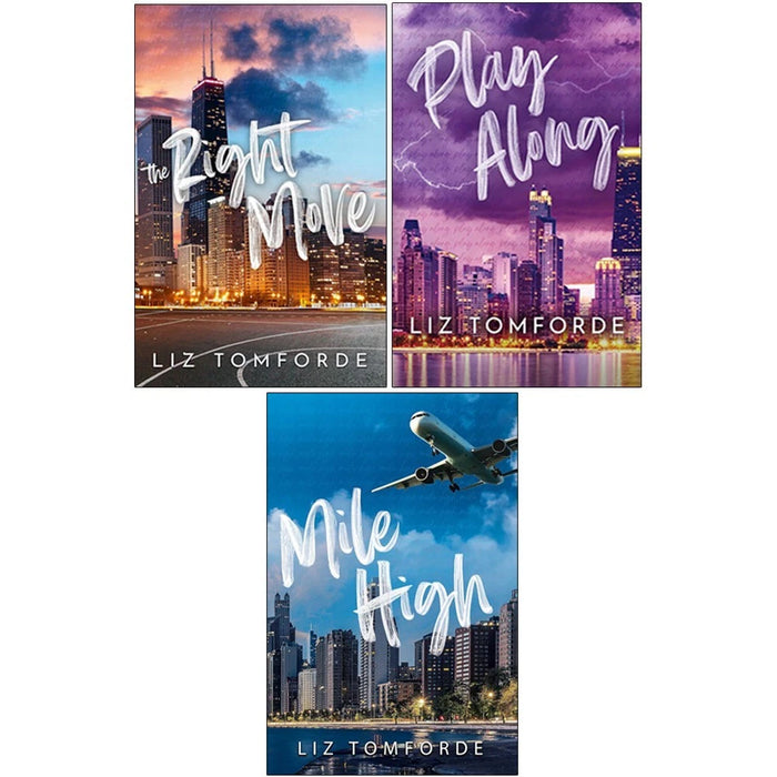 Windy City Series 3 Books Collection Set by Liz Tomforde (Mile High,The Right Move & Play Along)