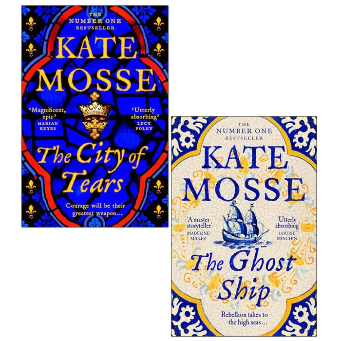 Joubert Family Chronicles Collection 2 Books Set by Kate Mosse (The Ghost Ship, The City of Tears)