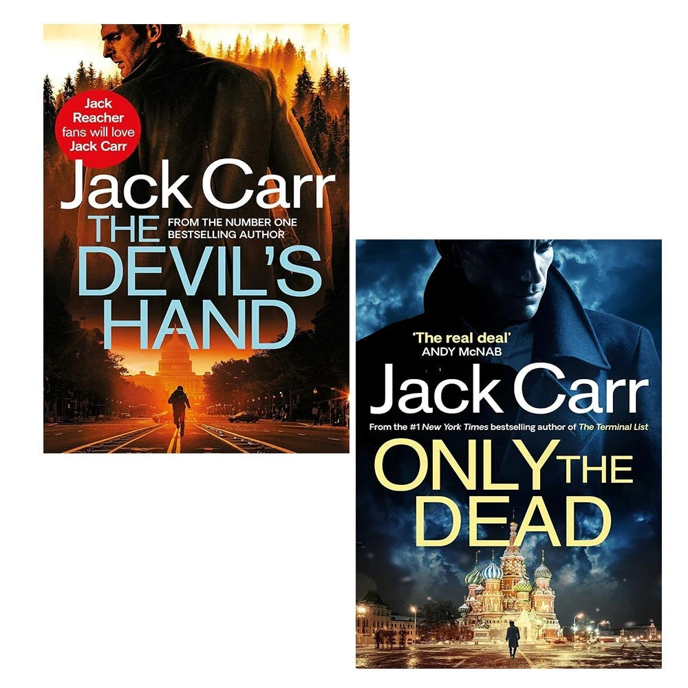 James Reece Series 2 Books Collection Set By Jack Carr(The Devil's Han ...