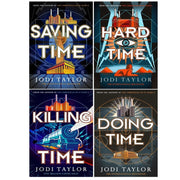 Jodi Taylor Time Police Series 4 Books Collection Set(Saving Time ,Doing Time ,Hard Time & Killing Time) - The Book Bundle