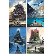 Mortal Engines 4 Books Collection Set by Philip ReeveA (Scrivener's Moon, Night Flights, Fever Crumb & A Web of Air) - The Book Bundle