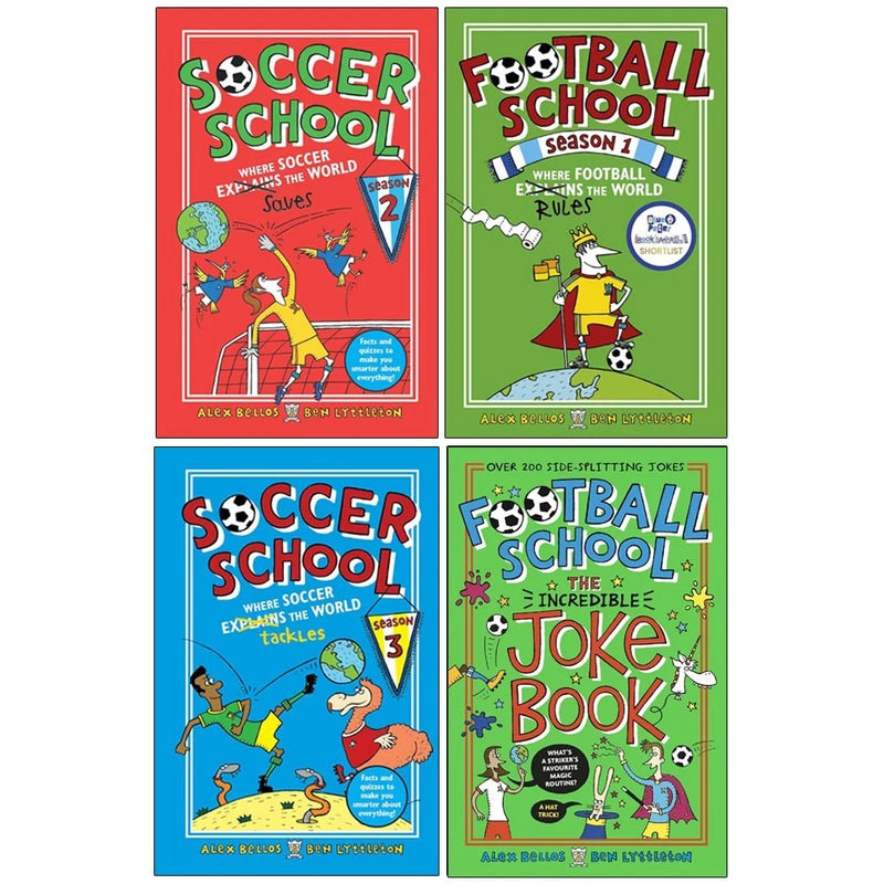 Football School Season 4 Books Collection Set by Alex Bellos,Ben Lyttleton - The Book Bundle