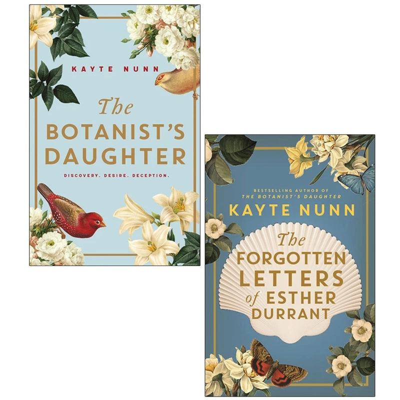 Kayte Nunn Collection 2 Books Set(The Forgotten Letters of Esther Durrant ,The Botanist's Daughter) - The Book Bundle