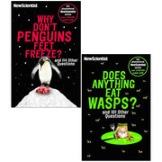 New Scientist 2 Books Collection Set(Why Don't Penguins' Feet Freeze? & Does Anything Eat Wasps) - The Book Bundle
