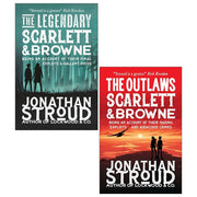 Scarlett and Browne Series 2 Books Collection Set by Jonathan Stroud Outlaws( Outlaws Scarlett and Browne &  Legendary Scarlett and Browne) - The Book Bundle