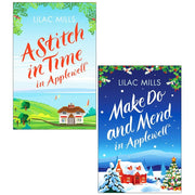 Applewell Village Series Collection 2 Books Set by Lilac Mills(Make Do and Mend in Applewell & A Stitch in Time in Applewell) - The Book Bundle