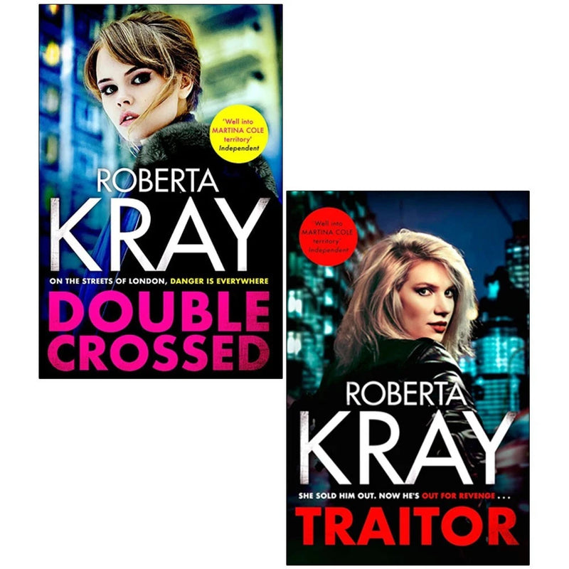 Roberta Kray Collection 2 Books Set(Double Crossed & Traitor) - The Book Bundle