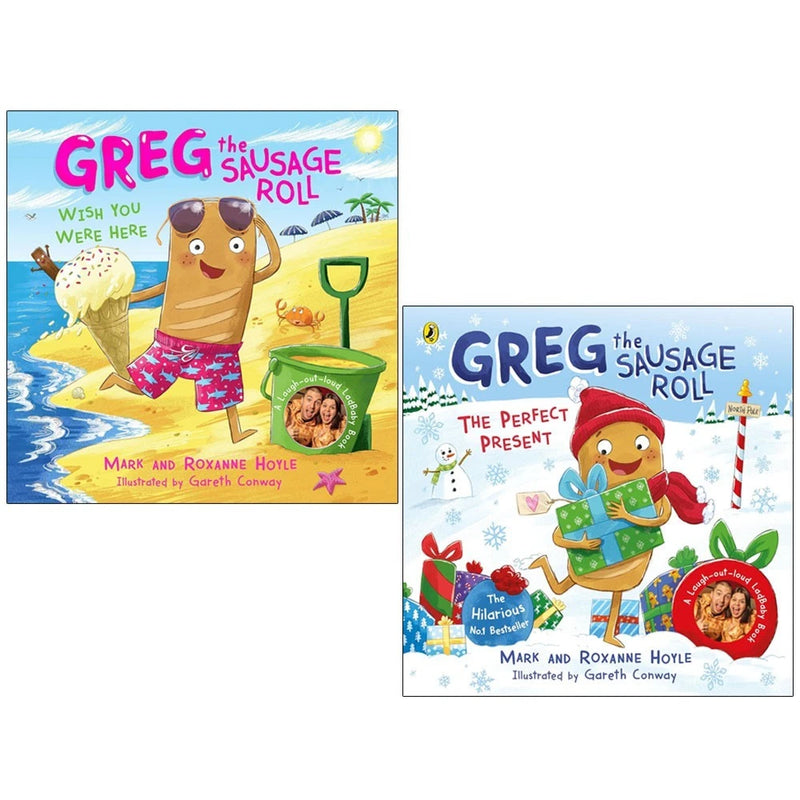 Greg the Sausage Roll Collection 2 Books Set By Mark Hoyle and Roxanne Hoyle - The Book Bundle