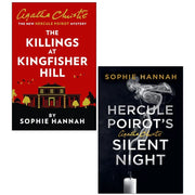 Hercule Poirot Series 2 Books Collection Set by Sophie Hannah(The Killings at Kingfisher Hill & Hercule Poirot’s Silent Night) - The Book Bundle