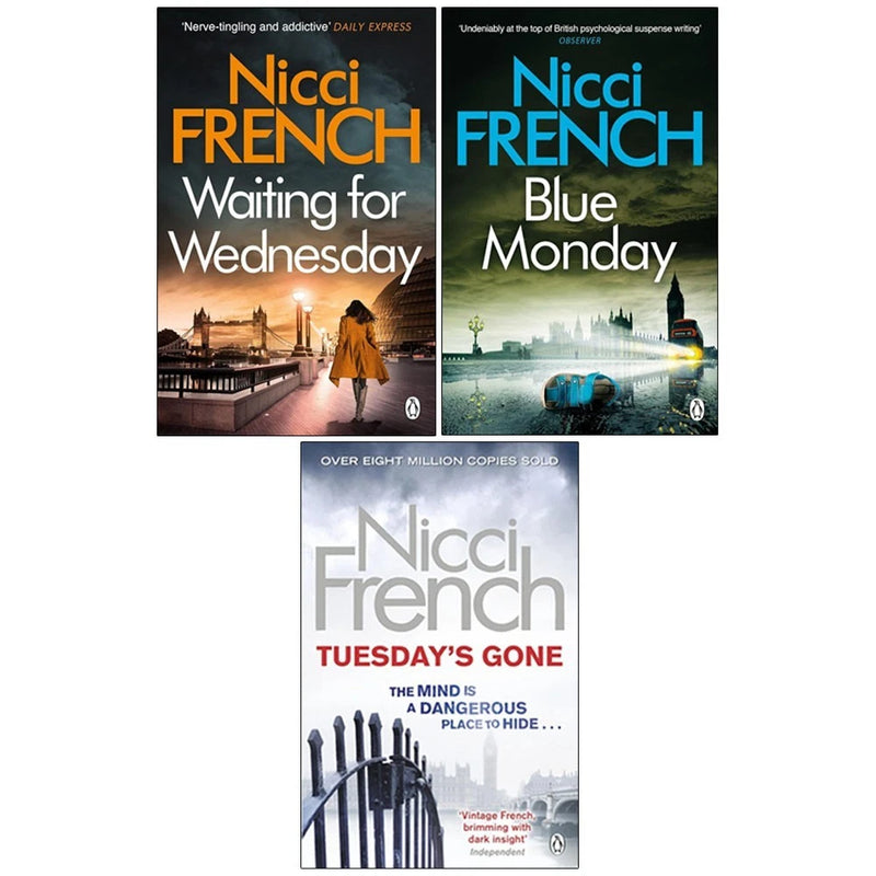 Frieda Klein Novel Series 3 Books Collection Set (Blue Monday ,Tuesday's Gone & Waiting for Wednesday) - The Book Bundle