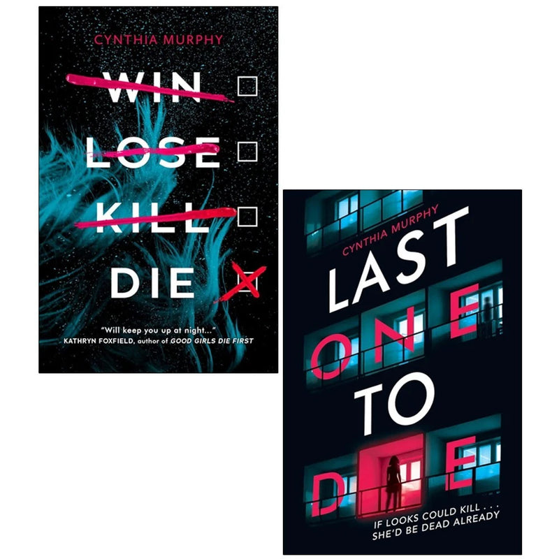 Cynthia Murphy Collection 2 Books Set(Last One To Die & Win Lose Kill Die) - The Book Bundle