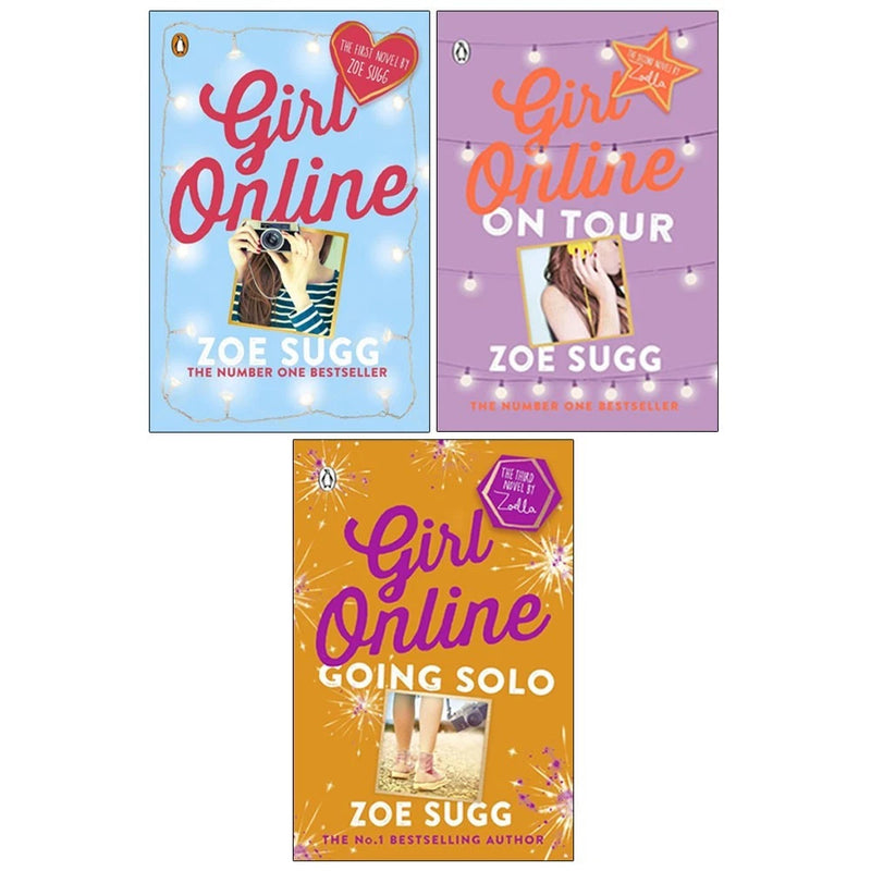 Zoe sugg Collection 3 Books Set(Girl Online, Girl Online: On Tour  & Girl Online: Going Solo) - The Book Bundle