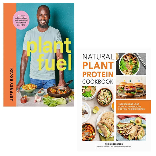 Plant Fuel Jeffrey Boadi (HB), Natural Plant Protein Cookbook 2 Books Collection Set - The Book Bundle