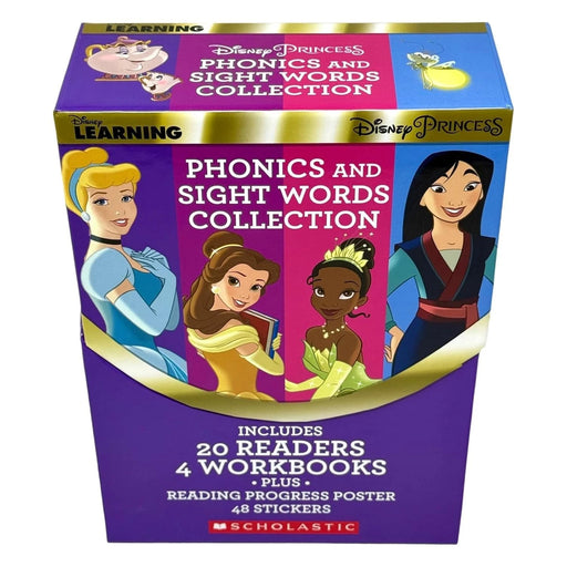 Princess Phonics and Sight Words Collection (Includes 24 Book Set Learning) - The Book Bundle