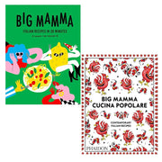 Big Mamma Collection 2 Books Set(Big Mamma Italian Recipes in 30 Minutes,Big Mamma Cucina Popolare) - The Book Bundle