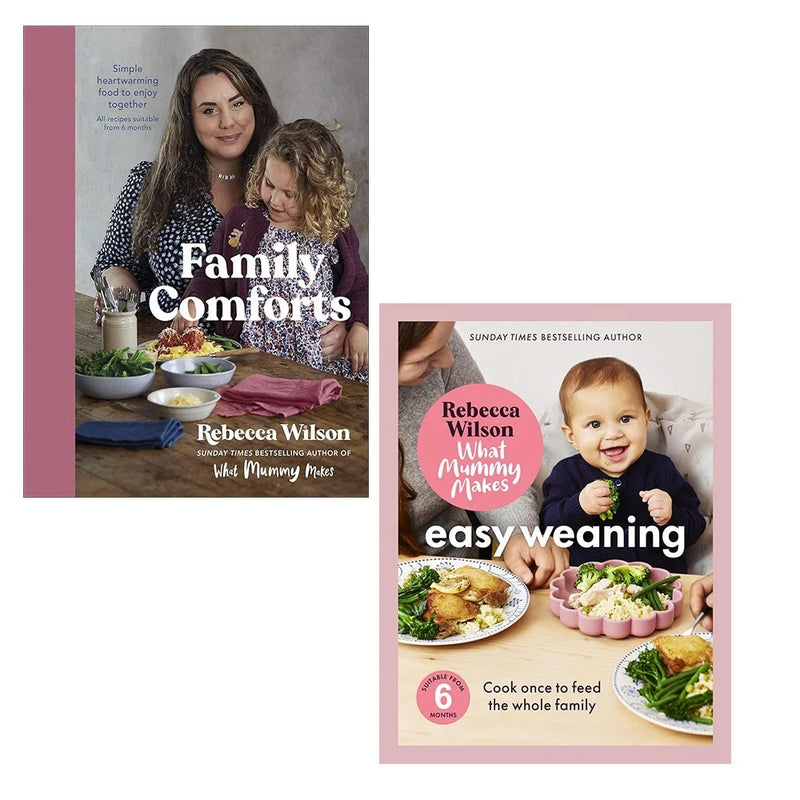 Rebecca Wilson Collection 2 Books Collection Set (What Mummy MakesEasy Wean, Family Comforts) - The Book Bundle