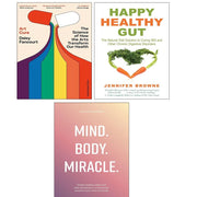 Art Cure (HB), Happy Healthy Gut, Mind Body Miracle Jaclyn Dunne 3 Books  Collection Set - The Book Bundle