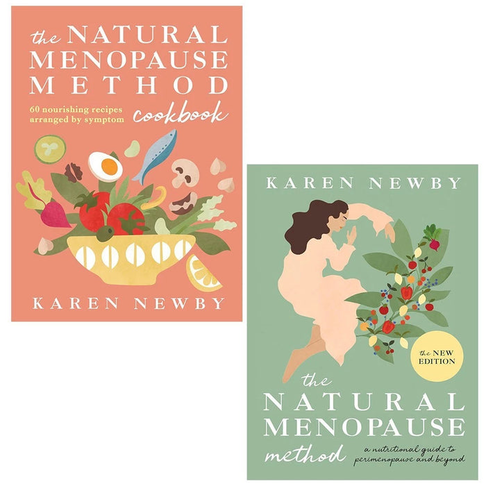 Karen Newby Collection 2 Books Set(The Natural Menopause Method Cookbook & The Natural Menopause Method) - The Book Bundle