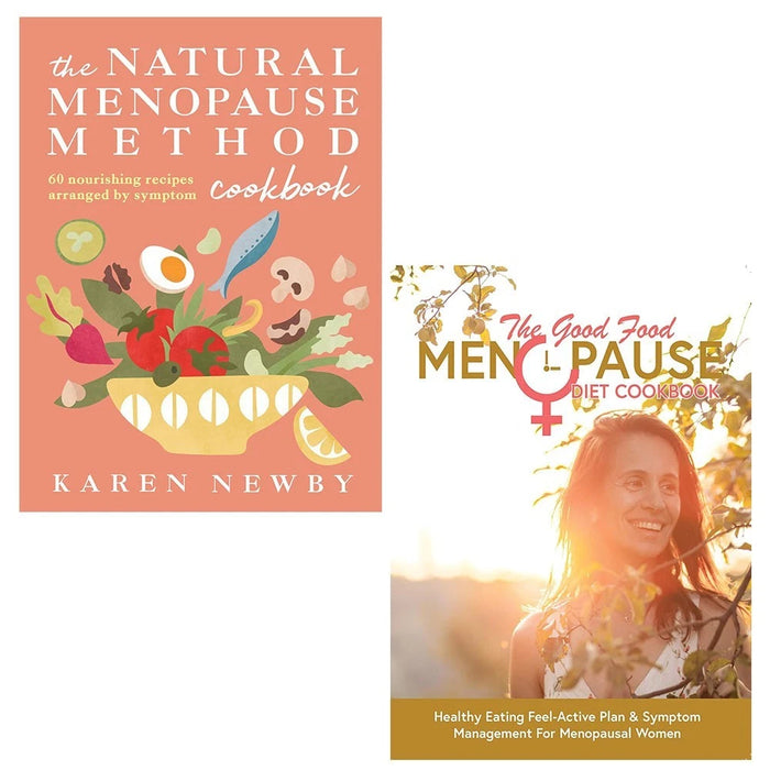 Natural Menopause Method Cookbook (HB), Good Food Menopause Diet 2 Books Collection Set - The Book Bundle