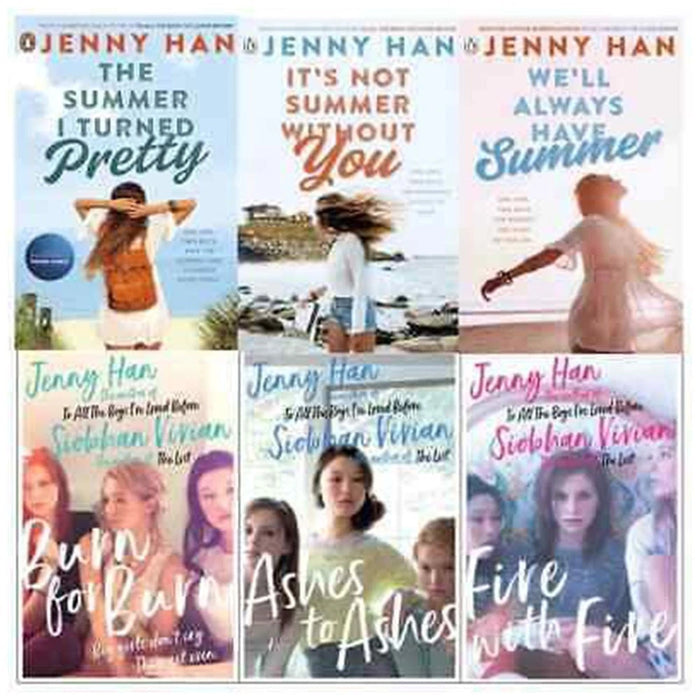 Summer and Burn for Burn Series 6 Books Collection Set by Jenny Han - The Book Bundle