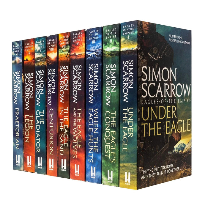 Eagles of the Empire Series 9 Books Collection Set by Simon Scarrow - The Book Bundle