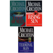 Michael Crichton Collection 3 Books Set(Rising Sun,The Terminal Man & A Case Of Need) - The Book Bundle