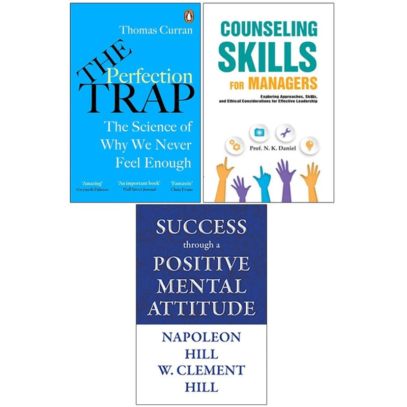 Perfection Trap,Counseling Skills ,Success through 3 Books Collection Set - The Book Bundle